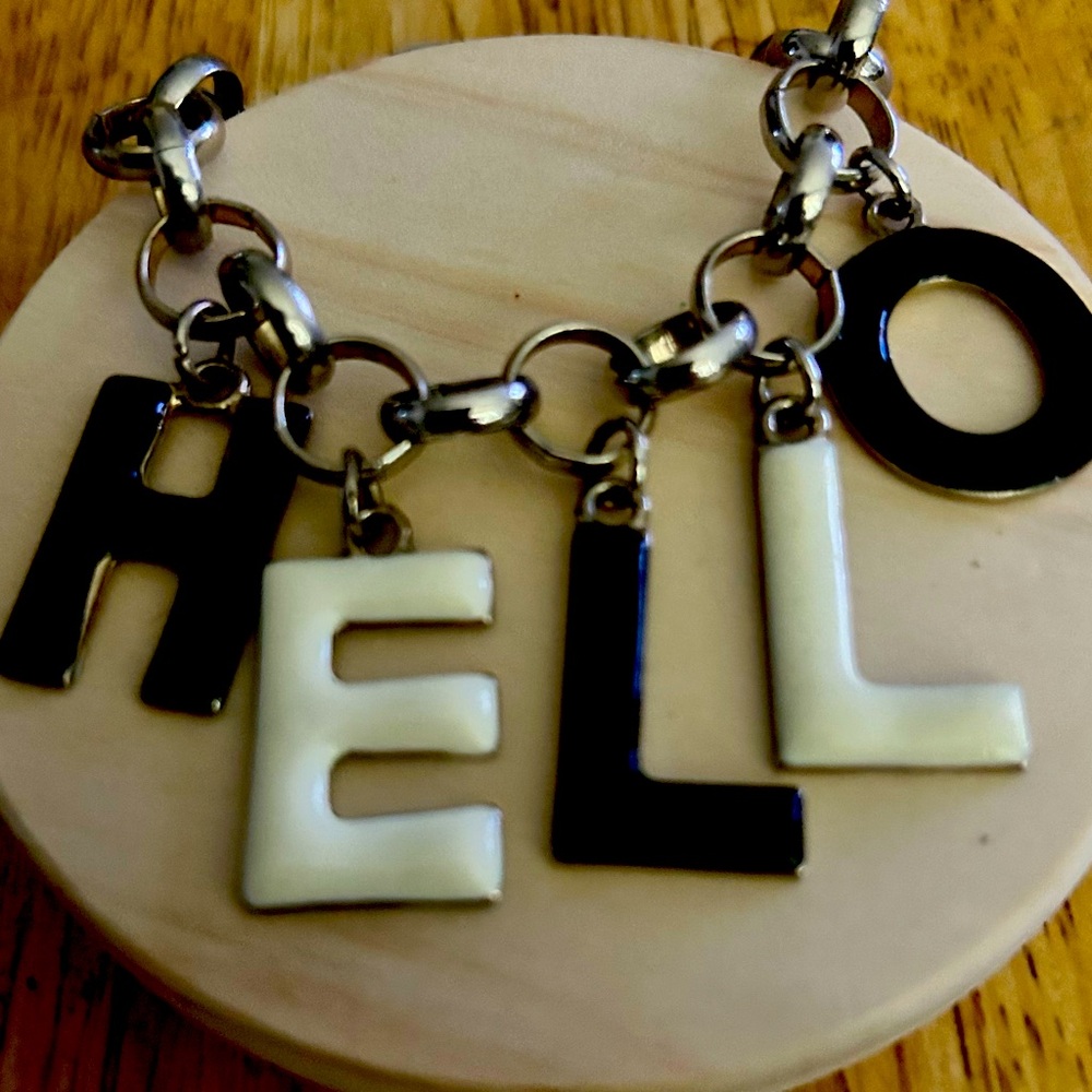 Very cool bracelet HELLO
